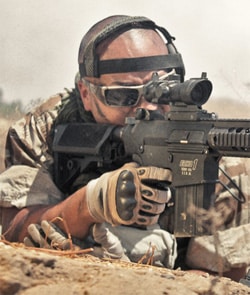 sniper power range rifle